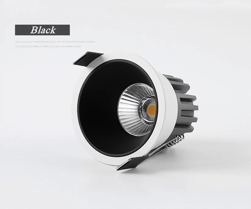 LED COB Einbaudownlight, dimmbar, 7W,9W,12W,15W