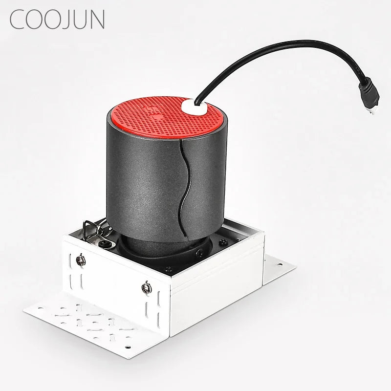 COOJUN LED Einbaudownlight rahmenlos, abnehmbares u. austauschbare Modul, Spotlight